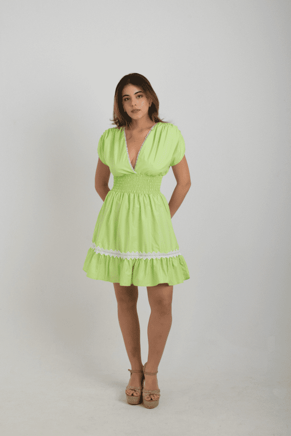 Vestido Salwa Verde